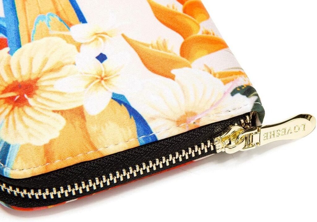 Womens Boho RFID Wallet Clutch - Stylish, Spacious w/Wristlet for Travel, Holds Cards, Phone, Cash